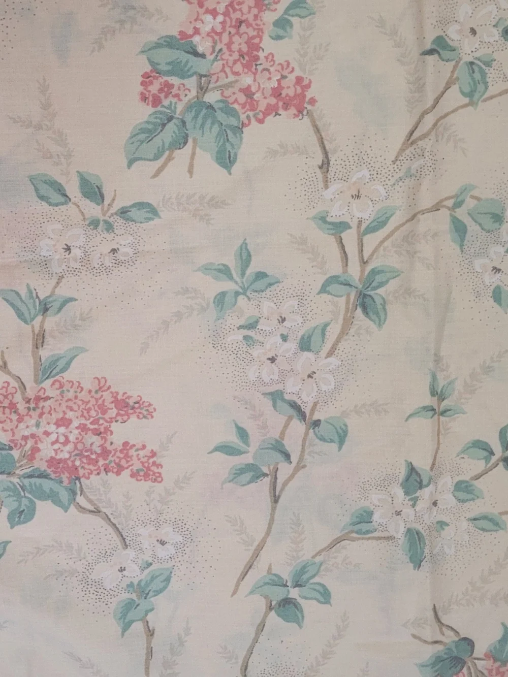 Vintage Martex & Carlin Floral Pillowcase Lot (2)  Retro Cottagecore Percale